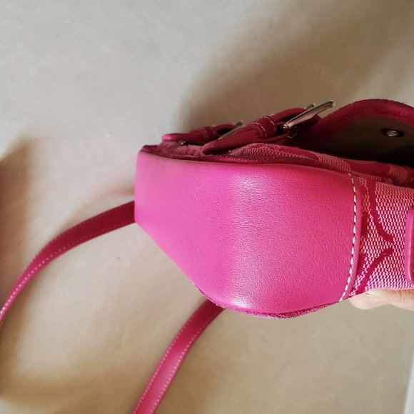 LIKE NEW RARE VINTAGE Coach Mini Field Crossbody Bag Purse - Picture 9 of 11